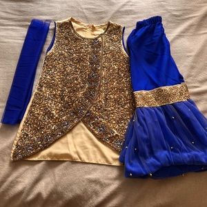 Kids Pakistani Indian sharara set